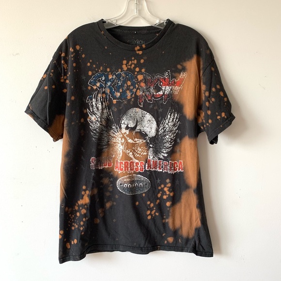 Vintage Other - Skid Row | Skids Across America Distressed Tee